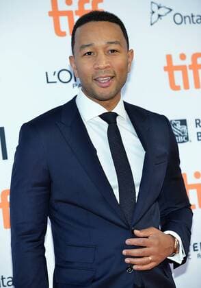 John Legend arrives at the Toronto International Film Festival premiere of La La Land at the Princess of Wales Theatre in Toronto, Canada on September 12, 2016.  TOR2016091211 CHRISTINExCHEW