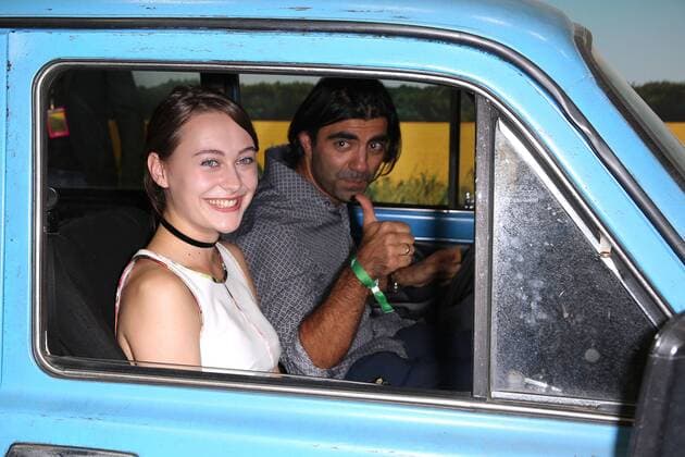 Mercedes Müller und Regisseur Fatih Akin bei der Premiere vom Kinofilm Tschick am 12.09.2016 in Berlin Tschick Kino Premiere in Berlin, 2016 