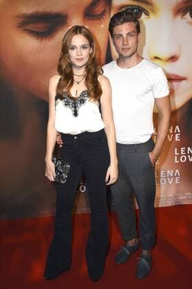 Emilia Schüle und Jannik Schümann bei der Premiere des Kinofilms LenaLove im Mathäser Filmpalast. München, 12.09.2016 Foto:xP.xSchönbergerx xFuturexImage