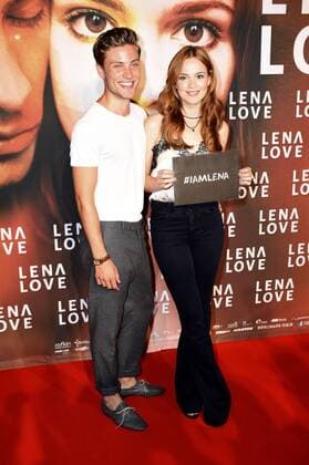 Jannik Schümann und Emilia Schüle bei der Premiere des Kinofilms LenaLove im Mathäser Filmpalast. München, 12.09.2016 Foto:xP.xSchönbergerx xFuturexImage