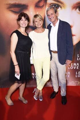 Tatjana Bonnet und Uschi Glas mit Ehemann Dieter Hermann bei der Premiere des Kinofilms LenaLove im Mathäser Filmpalast. München, 12.09.2016 Foto:xP.xSchönbergerx xFuturexImage