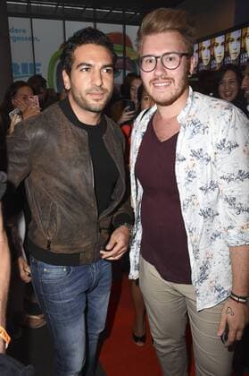 Elyas M Barek und Florian Hüttner bei der Premiere des Kinofilms LenaLove im Mathäser Filmpalast. München, 12.09.2016 Foto:xP.xSchönbergerx xFuturexImage