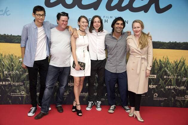 Anand Batbileg, Uwe Bohm, Nicole Mercedes Müller, Tristan Göbel, Fatih Akin und Anja Schneider bei der Filmpremiere Tschick im Kino International. Berlin, 12.09.2016 Foto:xFredericx xFuturexImage