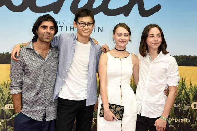 Fatih Akin, Anand Batbileg, Nicole Mercedes Müller und Tristan Göbel bei der Filmpremiere Tschick im Kino International. Berlin, 12.09.2016 Foto:xFredericx xFuturexImage