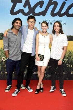 Fatih Akin, Anand Batbileg, Nicole Mercedes Müller und Tristan Göbel bei der Filmpremiere Tschick im Kino International. Berlin, 12.09.2016 Foto:xFredericx xFuturexImage