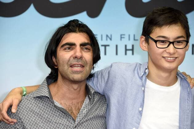 Fatih Akin und Anand Batbileg bei der Filmpremiere Tschick im Kino International. Berlin, 12.09.2016 Foto:xFredericx xFuturexImage