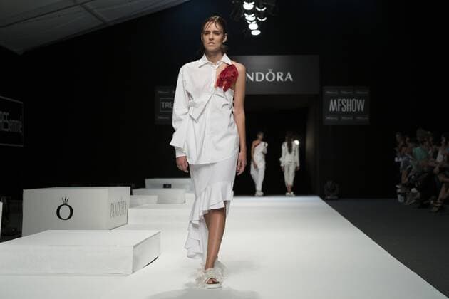 September 12, 2016 - Madrid, Madrid, Spain - Parade the Pandora in MFSHOW 2016 women held at the Museum of Costume in Madrid, on September 12, 2016. Madrid Spain  - ZUMAn230
