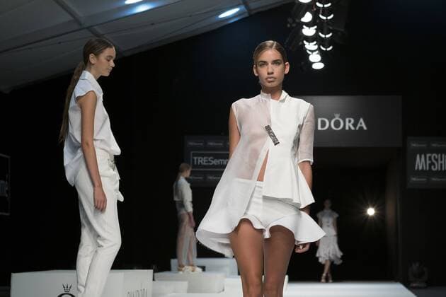 September 12, 2016 - Madrid, Madrid, Spain - Parade the Pandora in MFSHOW 2016 women held at the Museum of Costume in Madrid, on September 12, 2016. Madrid Spain  - ZUMAn230