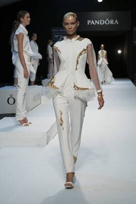 September 12, 2016 - Madrid, Madrid, Spain - Parade the Pandora in MFSHOW 2016 women held at the Museum of Costume in Madrid, on September 12, 2016. Madrid Spain  - ZUMAn230