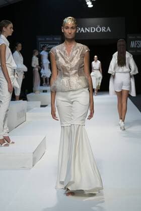 September 12, 2016 - Madrid, Madrid, Spain - Parade the Pandora in MFSHOW 2016 women held at the Museum of Costume in Madrid, on September 12, 2016. Madrid Spain  - ZUMAn230