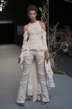 September 12, 2016 - Madrid, Spain - Highly Preppy parade in the fashion week TRESemmoÂ© MFSHOW WOMEN held at the Museum of Costume in Madrid, on September 12, 2016. Madrid Spain  - ZUMAn230