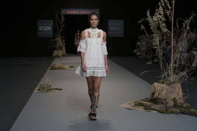 September 12, 2016 - Madrid, Spain - Highly Preppy parade in the fashion week TRESemmoÂ© MFSHOW WOMEN held at the Museum of Costume in Madrid, on September 12, 2016. Madrid Spain  - ZUMAn230