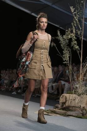 September 12, 2016 - Madrid, Spain - Highly Preppy parade in the fashion week TRESemmoÂ© MFSHOW WOMEN held at the Museum of Costume in Madrid, on September 12, 2016. Madrid Spain  - ZUMAn230