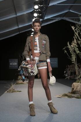 September 12, 2016 - Madrid, Spain - Highly Preppy parade in the fashion week TRESemmoÂ© MFSHOW WOMEN held at the Museum of Costume in Madrid, on September 12, 2016. Madrid Spain  - ZUMAn230