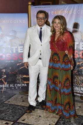 Milan Presentation film Summer on him by Gabriele Muccino Pictured: Gabriele Muccino Angelica Russo  Copyright: xRiccardoxGiordanoxFotosickix