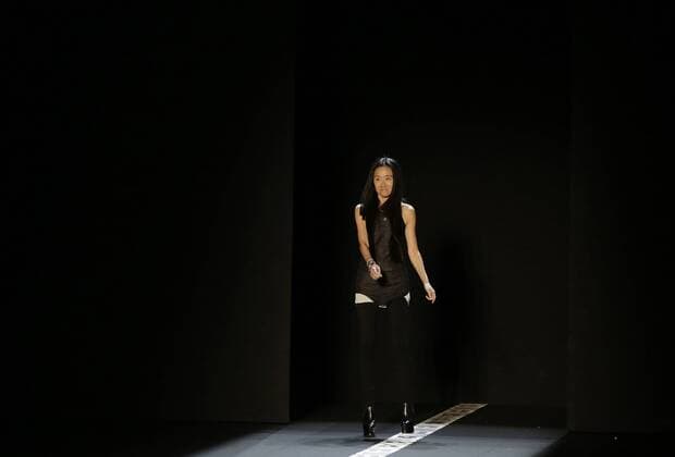 Vera Wang steps out on the runway after her Vera Wang Collection fashion show at New York Fashion Week: The Shows at The Arc, Skylight at Moynihan Station in New York City on September 13, 2016.  NYP20160913520 JOHNxANGELILLO