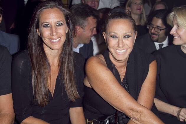 September 12, 2016 - New York, NY, U.S. - NY, NY September 12, 2016 : Gabby Karan De Felice and Donna Karan front row at The DKNY Spring Summer 2017 fashion show at The Highline during Fashion week on September 12, 2016 New York U.S. - ZUMAs49_