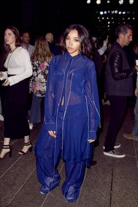 September 12, 2016 - New York, NY, U.S. - NY, NY September 12, 2016 : Tinashe front row at The DKNY Spring Summer 2017 fashion show at The Highline during Fashion week on September 12, 2016 New York U.S. - ZUMAs49_