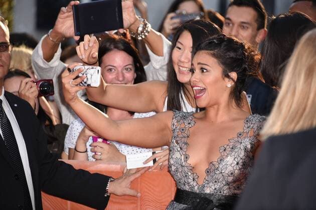 September 13, 2016 - Toronto, Ontario, Canada - Actress GINA RODRIGUEZ attends Deepwater Horizon premiere during the 2016 Toronto International Film Festival at Roy Thomson Hall on September 13, 2016 in Toronto, Canada Toronto Canada - ZUMAv53_