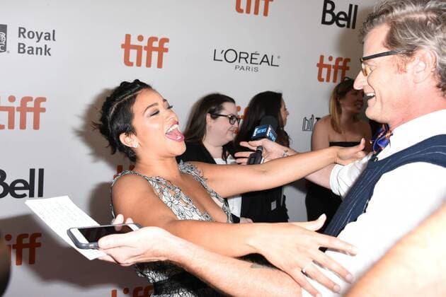 September 13, 2016 - Toronto, Ontario, Canada - Actress GINA RODRIGUEZ attends Deepwater Horizon premiere during the 2016 Toronto International Film Festival at Roy Thomson Hall on September 13, 2016 in Toronto, Canada Toronto Canada - ZUMAv53_