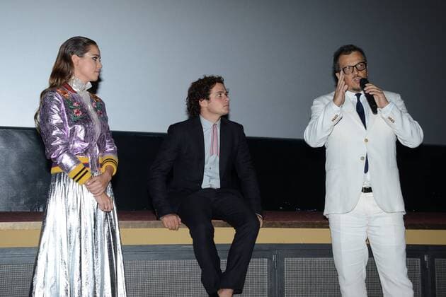 Milan, before the film Summer on him by GabrieleMuccino. pictured: Brando Pacitto, Matilda Lutz Gabriele Muccino  Copyright: xManuelexMangiarottix