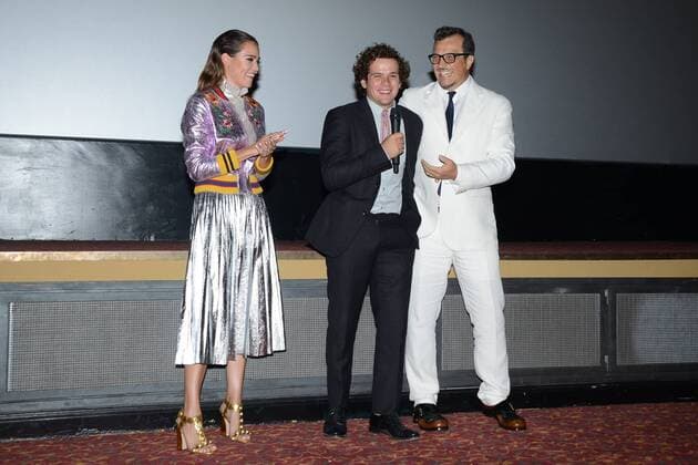 Milan, before the film Summer on him by GabrieleMuccino. pictured: Brando Pacitto, Matilda Lutz Gabriele Muccino  Copyright: xManuelexMangiarottix