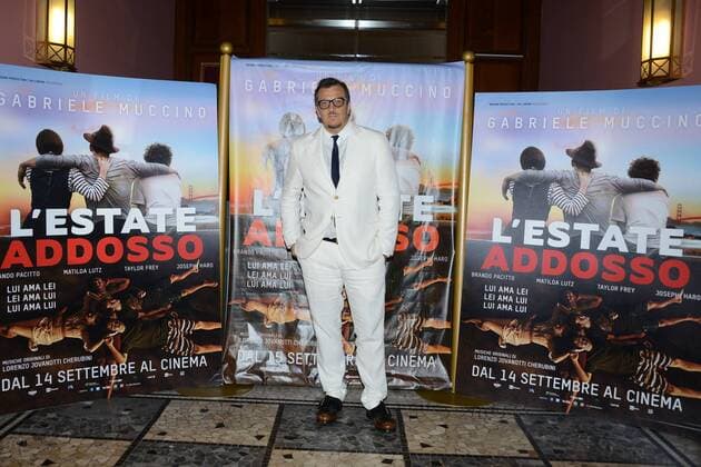 Milan, before the film Summer on him by GabrieleMuccino. pictured: Gabriele Muccino  Copyright: xManuelexMangiarottix