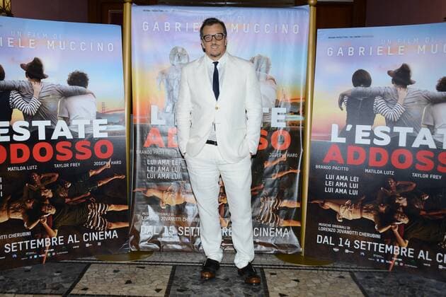 Milan, before the film Summer on him by GabrieleMuccino. pictured: Gabriele Muccino  Copyright: xManuelexMangiarottix