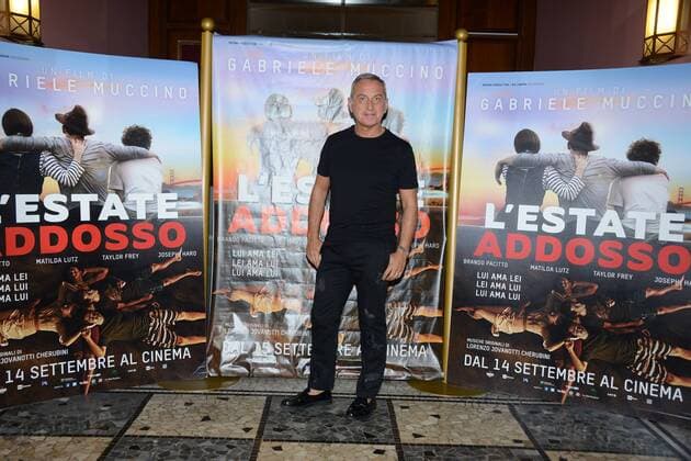 Milan, before the film Summer on him by GabrieleMuccino. in the picture: Domenico Zambelli  Copyright: xManuelexMangiarottix