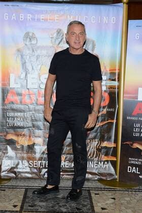 Milan, before the film Summer on him by GabrieleMuccino. in the picture: Domenico Zambelli  Copyright: xManuelexMangiarottix