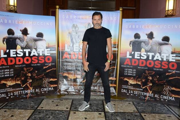 Milan, before the film Summer on him by GabrieleMuccino. in the photo: Fabio Novembre  Copyright: xManuelexMangiarottix