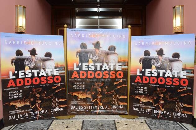 Milan, before the film Summer on him by GabrieleMuccino. in the picture:  Copyright: xManuelexMangiarottix