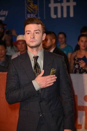 September 13, 2016 - Toronto, Ontario, Canada - Musician JUSTIN TIMBERLAKE attends Justin Timberlake + Tennessee Kids premiere during the 2016 Toronto International Film Festival at Roy Thomson Hall on September 13, 2016 in Toronto, Canada Toronto Canada - ZUMAv53_