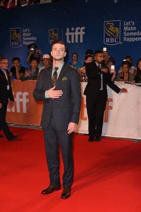September 13, 2016 - Toronto, Ontario, Canada - Musician JUSTIN TIMBERLAKE attends Justin Timberlake + Tennessee Kids premiere during the 2016 Toronto International Film Festival at Roy Thomson Hall on September 13, 2016 in Toronto, Canada Toronto Canada - ZUMAv53_