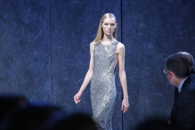 Models present creations by the US designer Narciso Rodriguez during the New York Fashion Week in New York, USA, on 13 September 2016. New York Fashion Week !ACHTUNG: NUR REDAKTIONELLE NUTZUNG!  NY01 20160914-636094260672018327