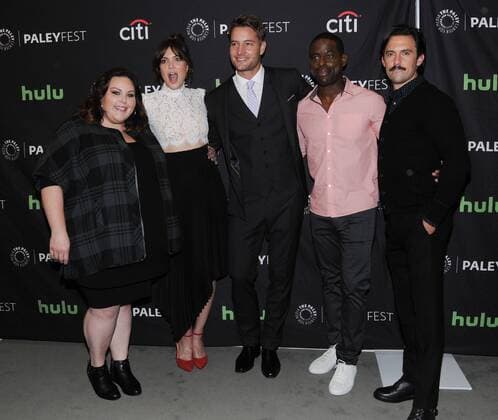 September 13, 2016 - Beverly Hills, CA, United States - 13 September 2016 - Beverly Hills, California. Chrissy Metz, Mandy Moore, Justin Hartley, Sterling K. Brown, Milo Ventimigilia. The Paley Center For Media s PaleyFest 2016 Fall TV Preview - This Is Us held at the Paley Center for Media. Photo Credit: AdMedia Beverly Hills United States - ZUMAa123
