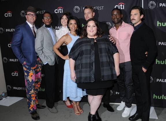 September 13, 2016 - Beverly Hills, CA, United States - 13 September 2016 - Beverly Hills, California. Chris Sullivan, Ron Cephas Jones, Mandy Moore, Susan Kelechi, Justin Hartley, Chrissy Metz, Sterling K. Brown, Milo Ventimiglia. The Paley Center For Media s PaleyFest 2016 Fall TV Preview - This Is Us held at the Paley Center for Media. Photo Credit: AdMedia Beverly Hills United States - ZUMAa123