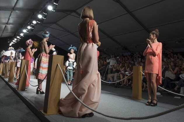 September 13, 2016 - Madrid, Madrid, Spain - Parade the David Christian in MFSHOW 2016 women held at the Museum of Costume in Madrid, on September 13, 2016 Madrid Spain  - ZUMAn230