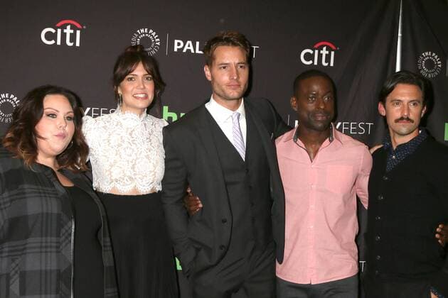 LOS ANGELES - SEP 13: Chrissy Metz, Mandy Moore, Justin Hartley, Sterling K. Brown, Milo Ventimiglia at the PaleyFest 2016 Fall TV Preview - NBC at the Paley Center For Media on September 13, 2016 in Beverly Hills, CA  Copyright: xKathyxHutchinsx