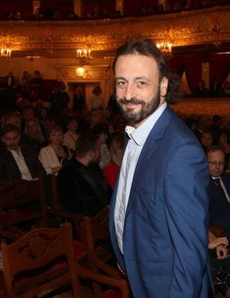 MOSCOW, RUSSIA - SEPTEMBER 13, 2016: Figure skater Ilya Averbukh at Moscow s Bolshoi Theatre where a production of Giuseppe Verdi s opera Simon Boccanegra is to be presented by the Teatro alla Scala (Milan s grand opera house) as part of the 2016 Chereshnevy Les Open Art Festival. Artyom Korotayev TASS  TS03114B