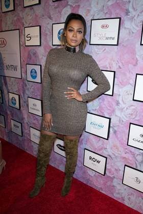 La La Anthony bei der Ankunft zur Signature Statement Collection by HSN Show am 12.09.2016 im Rahmen der New York Fashion Week Spring Summer 2017 in NY New York Fashion Week S S 2017 - Signature Statement Collection by HSN - Front Row and Red Carpet 