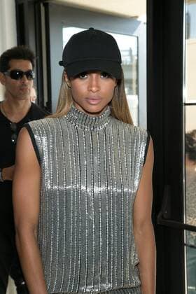 Ciara bei der Ankunft zur Signature Statement Collection by HSN Show am 12.09.2016 im Rahmen der New York Fashion Week Spring Summer 2017 in NY New York Fashion Week S S 2017 - Signature Statement Collection by HSN - Front Row and Red Carpet 