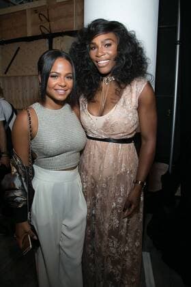 Christina Milian (34) und Serena Williams (34) bei der Ankunft zur Signature Statement Collection by HSN Show am 12.09.2016 im Rahmen der New York Fashion Week Spring Summer 2017 in NY New York Fashion Week S S 2017 - Signature Statement Collection by HSN - Front Row and Red Carpet 