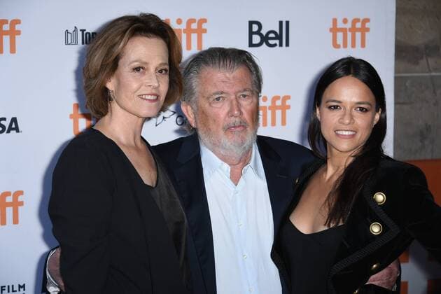 September 14, 2016 - Toronto, Ontario, Canada - Actressess SIGOURNEY WEAVER and MICHELLE RODRIGUEZ and director WALTER HILL attend (re)Assignment premiere during the 2016 Toronto International Film Festival at Ryerson Theatre on September 14, 2016 in Toronto, Canada Toronto Canada - ZUMAv53_