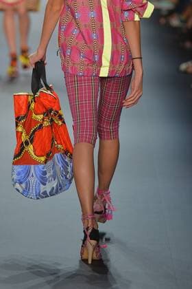 A model walks on the runway at the XULY.B?t show during New York Fashion Week: The Shows at The Dock, Skylight at Moynihan Station in New York City on September 14, 2016.  NYP201614020037 ANDREAxHANKS