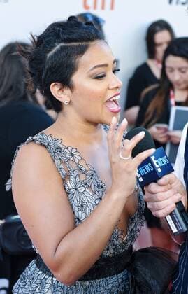 September 13, 2016 - Toronto, Ontario, Canada - 13 September 2016 - Toronto, Ontario Canada - Gina Rodriguez. Deepwater Horizon Premiere during the 2016 Toronto International Film Festival held at Roy Thomson Hall. Photo Credit: AdMedia Toronto Canada - ZUMAa123