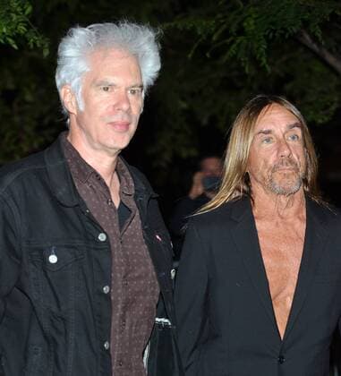 Director Jim Jarmusch (L) and singer Iggy Pop arrive at the Toronto International Film Festival premiere of Gimme Danger at Ryerson Theatre in Toronto, Canada on September 14, 2016.  TOR2016091419 CHRISTINExCHEW