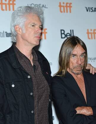Director Jim Jarmusch (L) and singer Iggy Pop arrive at the Toronto International Film Festival premiere of Gimme Danger at Ryerson Theatre in Toronto, Canada on September 14, 2016.  TOR2016091413 CHRISTINExCHEW