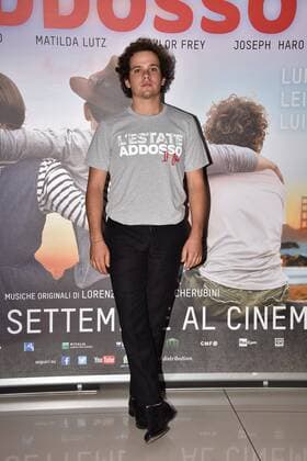 Rome, Adriano Cinema Wave in the Film Room The Summer Addosso, Pictured: Brando Pacitto  Copyright: xVincenzoxLandix