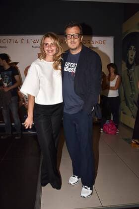 Rome, Adriano Cinema Wave in the Film Room The Summer Addosso, Pictured: Gabriele Muccino Angelica Russo  Copyright: xVincenzoxLandix